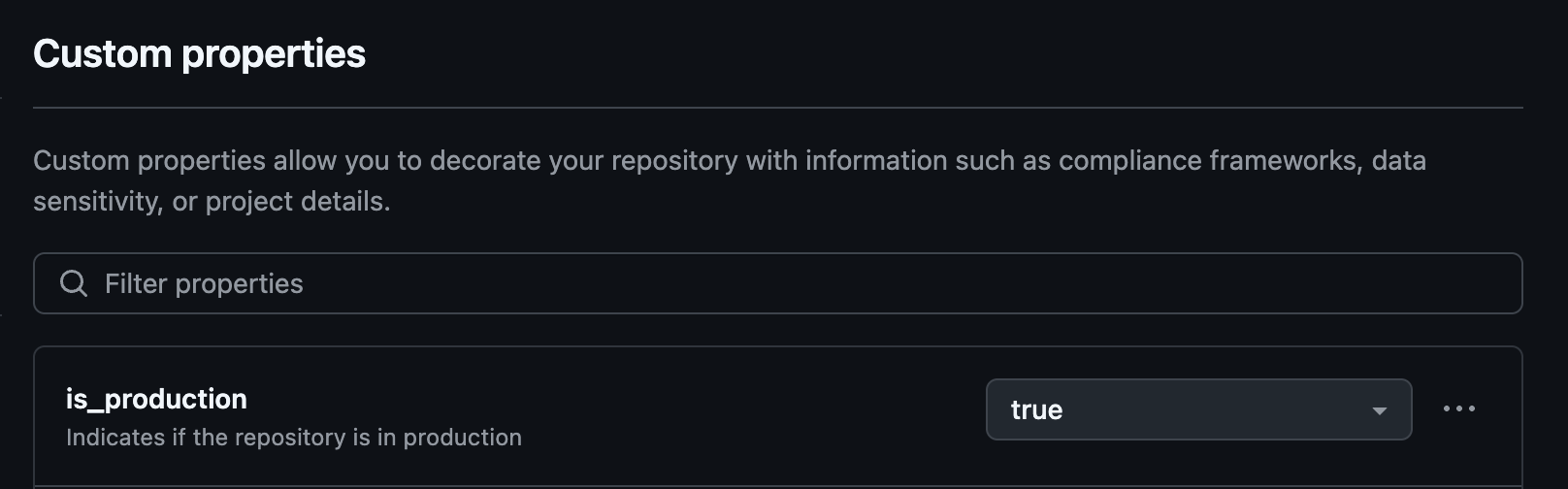 Custom Property