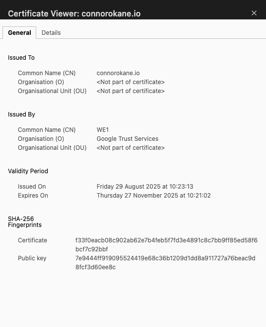 PKI Infrastructure